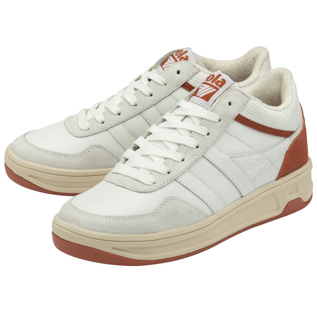 Gola Classics Swerve Sneakers Hvite Oransje Norge | JOMELV-014