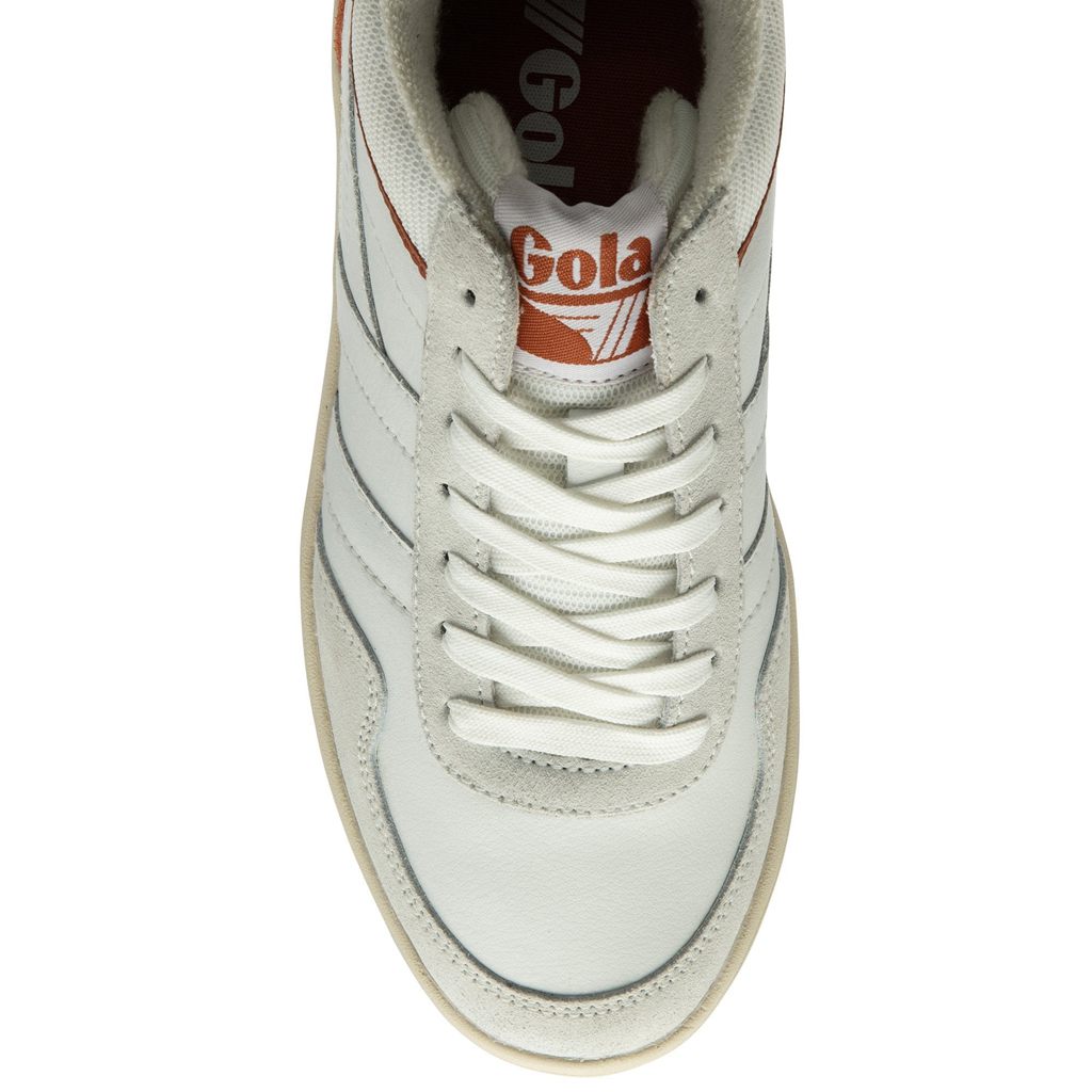 Gola Classics Swerve Sneakers Hvite Oransje Norge | JOMELV-014