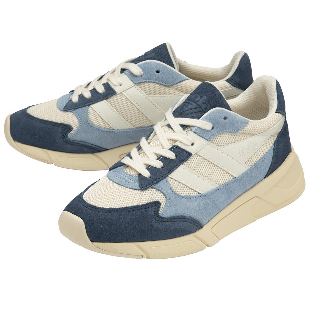 Gola Classics Tempest Sneakers Hvite Blå Norge | DIAVCJ-073