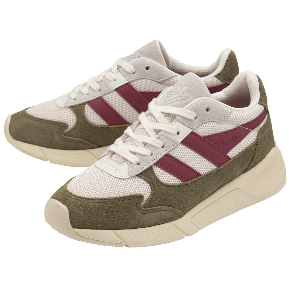 Gola Classics Tempest Sneakers Hvite Khaki Norge | UITHDN-598