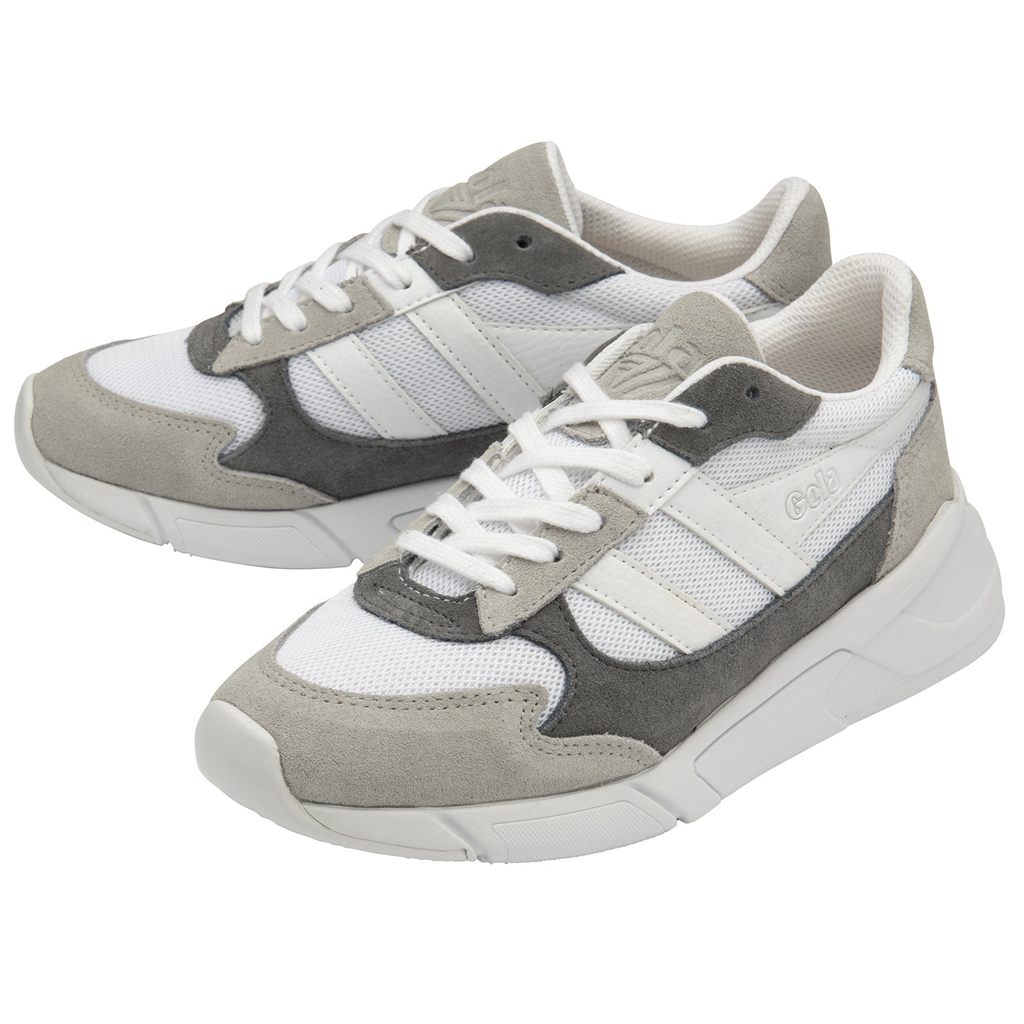 Gola Classics Tempest Sneakers Hvite Lyse Grå Norge | OBWJPN-614