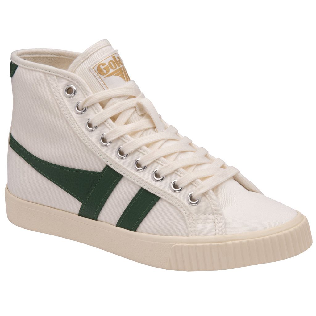 Gola Classics Tennis Mark Cox High Sneakers Hvite Mørke Grønn Norge | IEVGPO-764