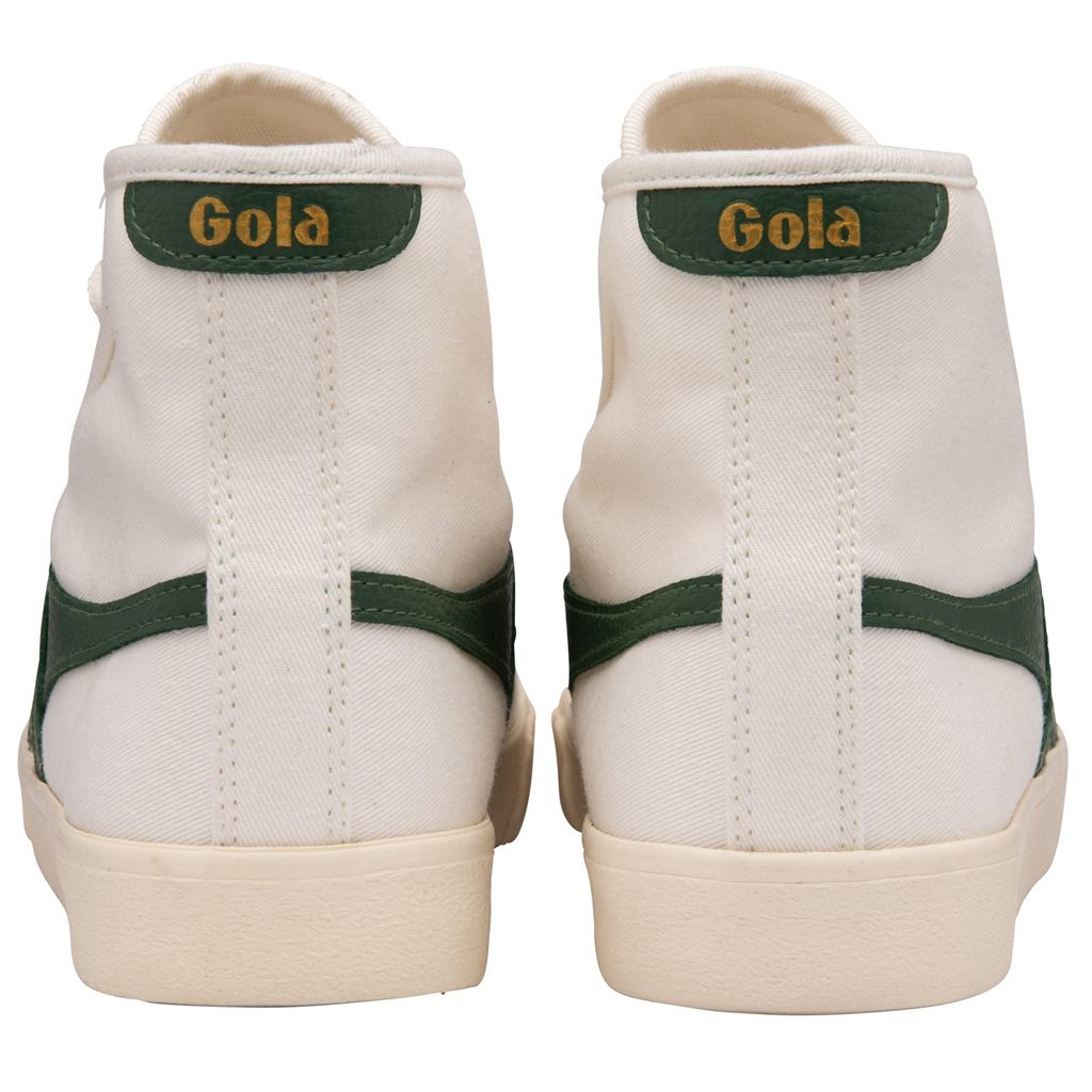 Gola Classics Tennis Mark Cox High Sneakers Hvite Mørke Grønn Norge | IEVGPO-764