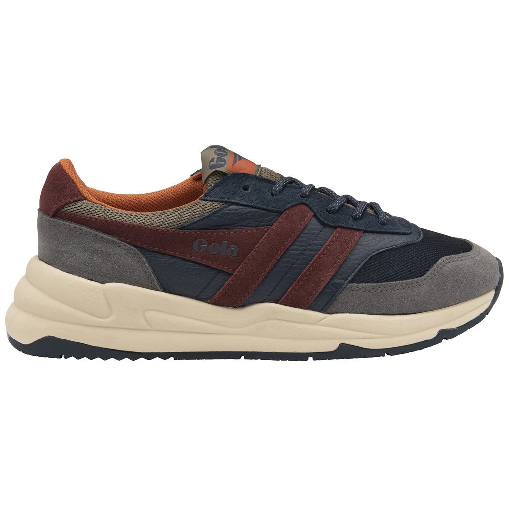 Gola Classics Titan Sneakers Marineblå Burgunder Norge | RFGWQE-694