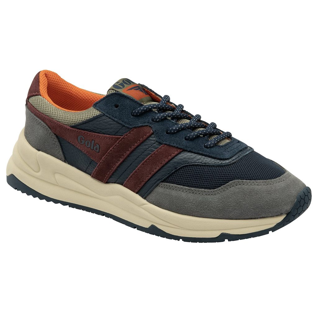 Gola Classics Titan Sneakers Marineblå Burgunder Norge | RFGWQE-694