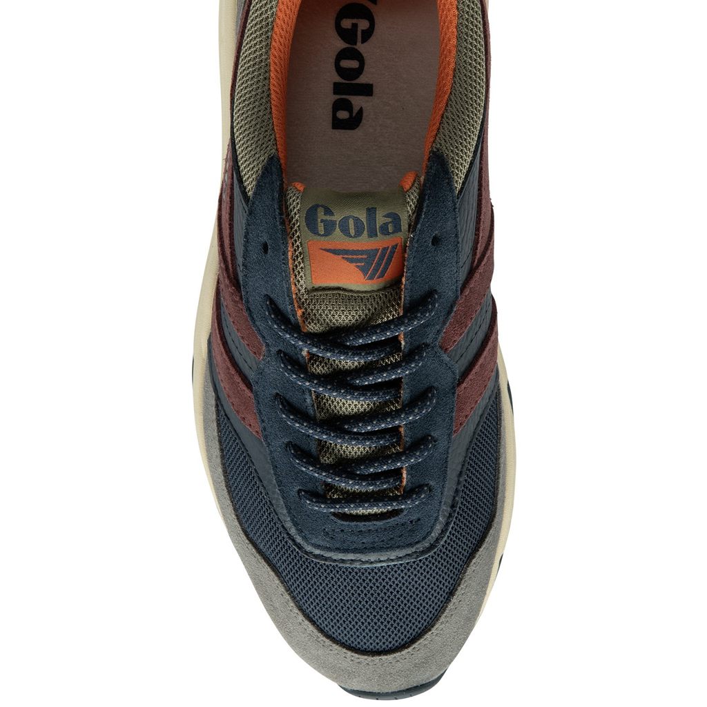 Gola Classics Titan Sneakers Marineblå Burgunder Norge | RFGWQE-694