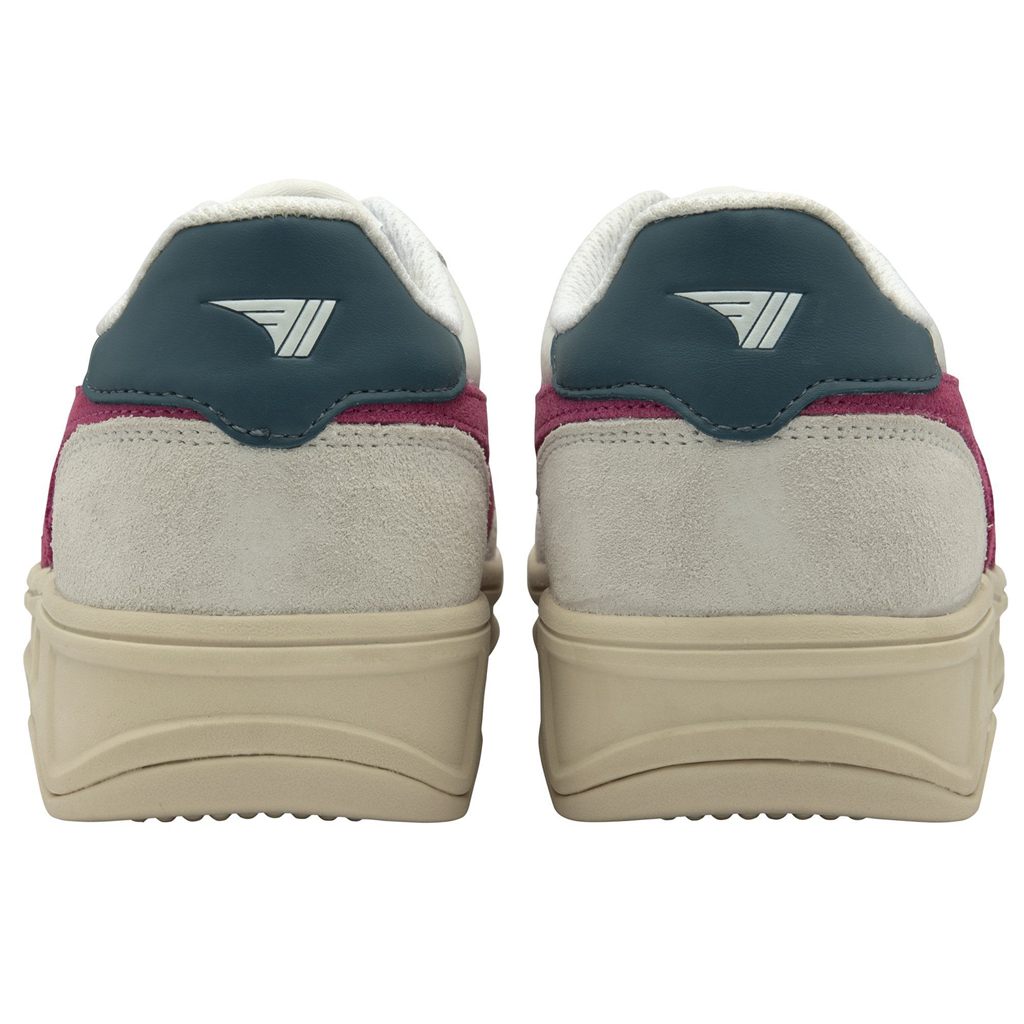 Gola Classics Topspin Sneakers Hvite Fuchsia Påfugl Norge | AEQJXM-728