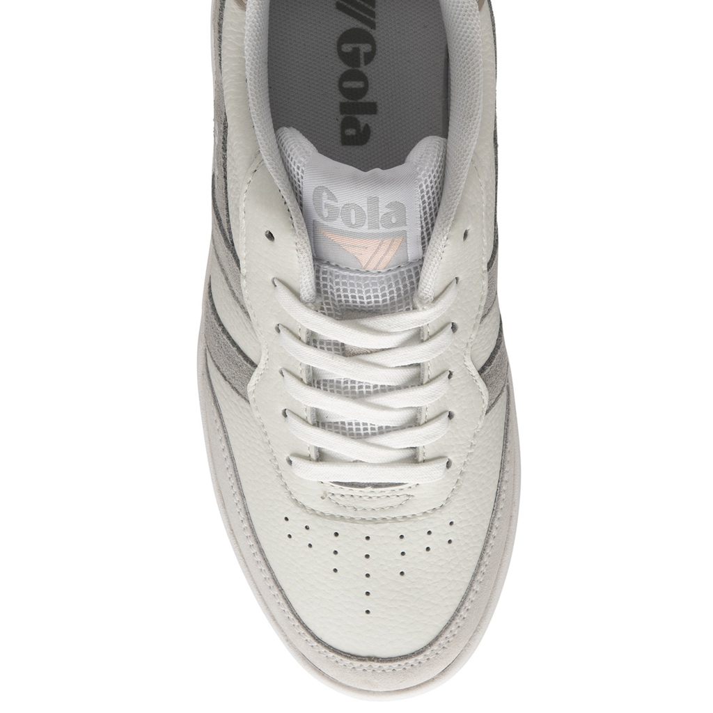 Gola Classics Topspin Sneakers Hvite Lyse Grå Norge | OIPWKJ-267