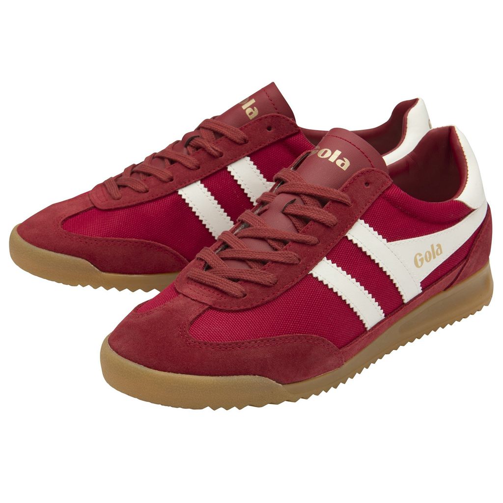 Gola Classics Tornado Sneakers Dyp Rød Hvite Norge | WISHDF-490
