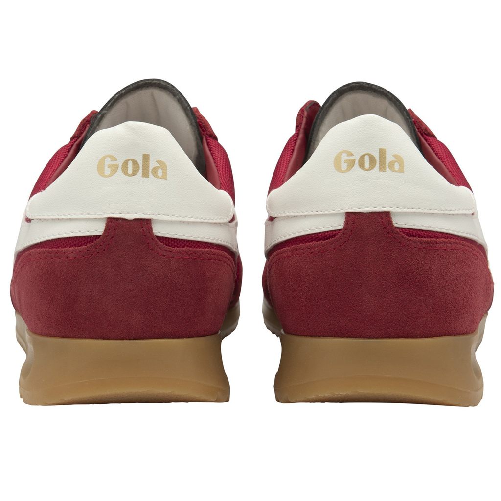 Gola Classics Tornado Sneakers Dyp Rød Hvite Norge | WISHDF-490