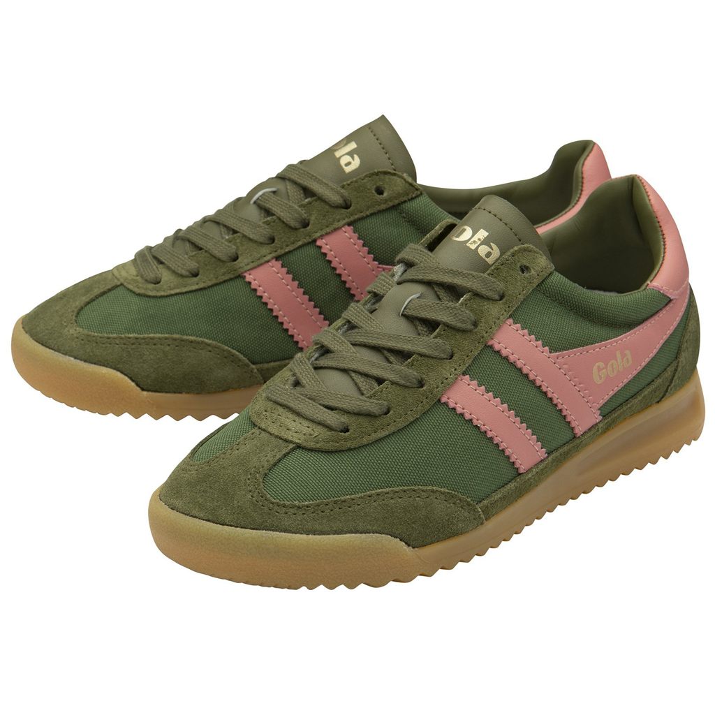 Gola Classics Tornado Sneakers Grønn Korall Rosa Norge | MHSFEN-135