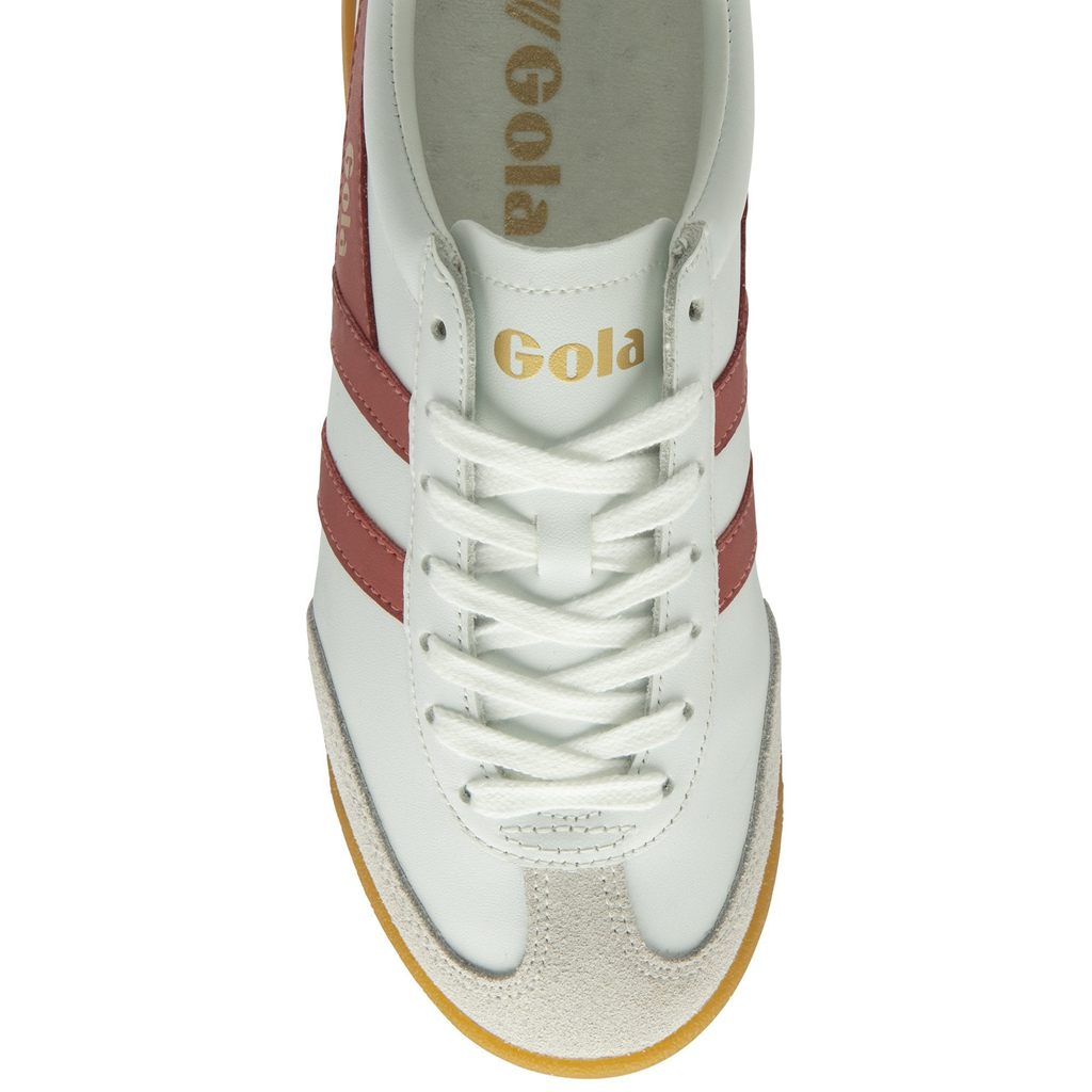 Gola Classics Torpedo Leather Sneakers Hvite Rosa Norge | PREJTI-142