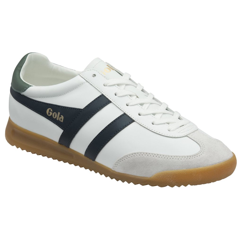 Gola Classics Torpedo Leather Sneakers Hvite Marineblå Norge | XHJNPT-609