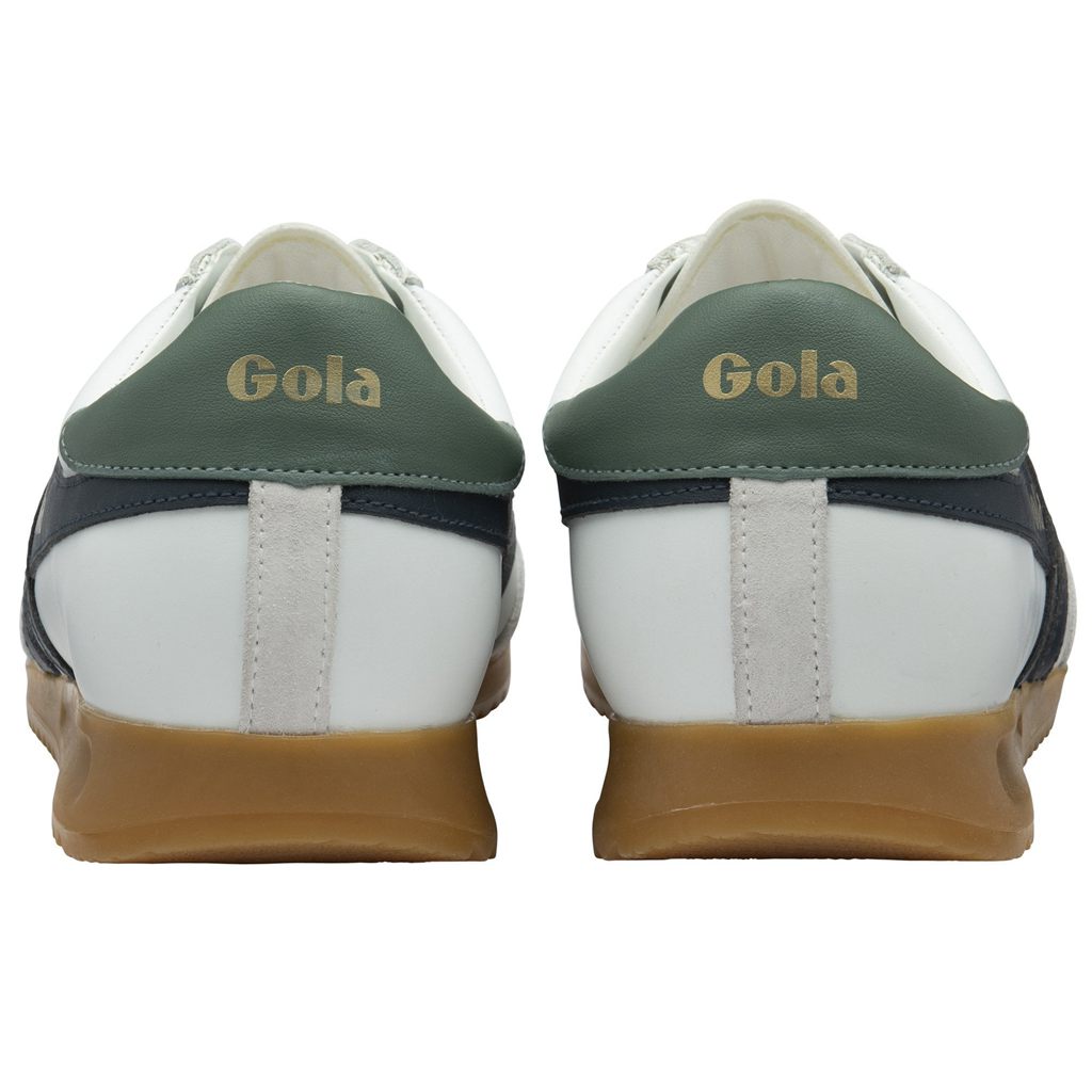 Gola Classics Torpedo Leather Sneakers Hvite Marineblå Norge | XHJNPT-609