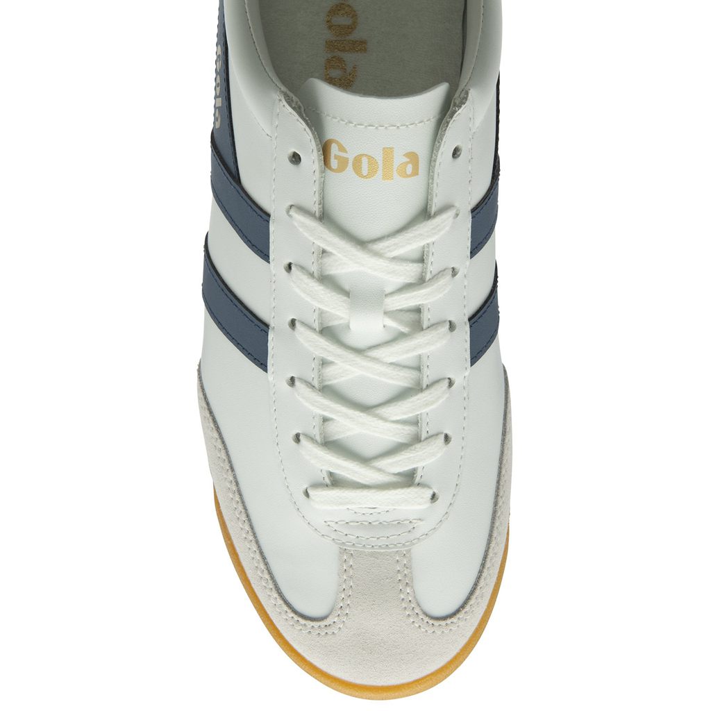 Gola Classics Torpedo Leather Sneakers Hvite Burgunder Norge | XFESQV-890