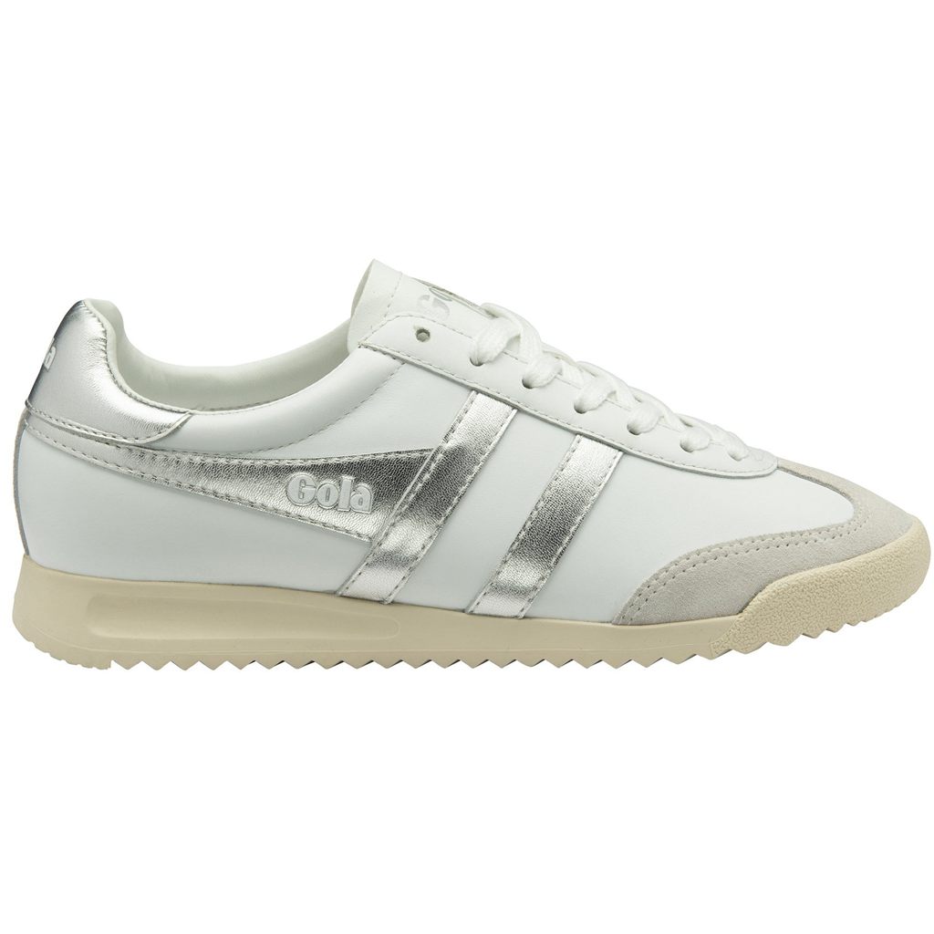 Gola Classics Torpedo Mirror Sneakers Hvite Sølv Hvite Norge | QLBWYM-653