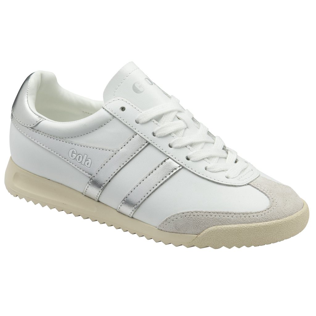 Gola Classics Torpedo Mirror Sneakers Hvite Sølv Hvite Norge | QLBWYM-653