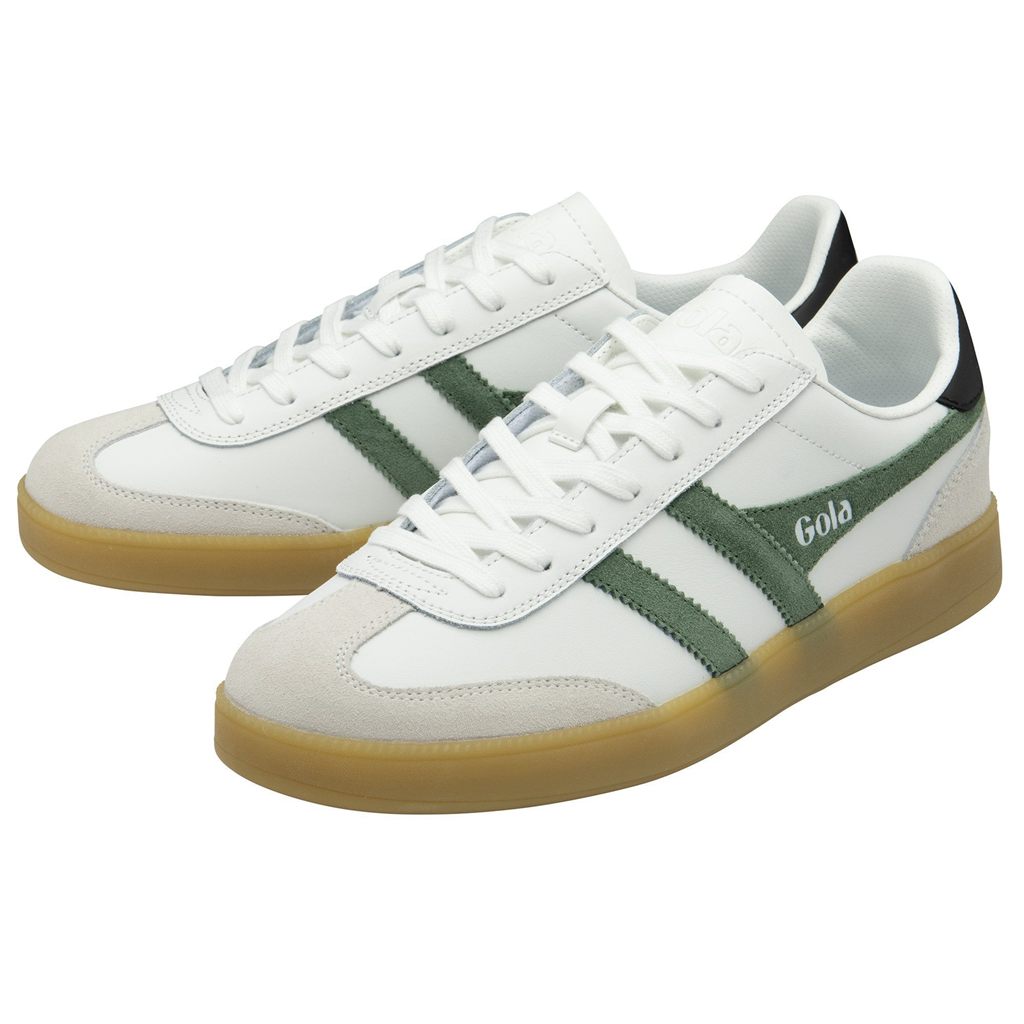 Gola Classics Viper Leather Sneakers Hvite Svarte Norge | KSQPJC-013