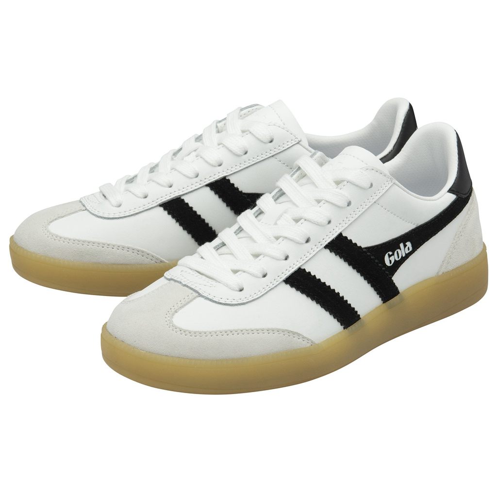 Gola Classics Viper Leather Sneakers Hvite Svarte Norge | QRDLPT-013
