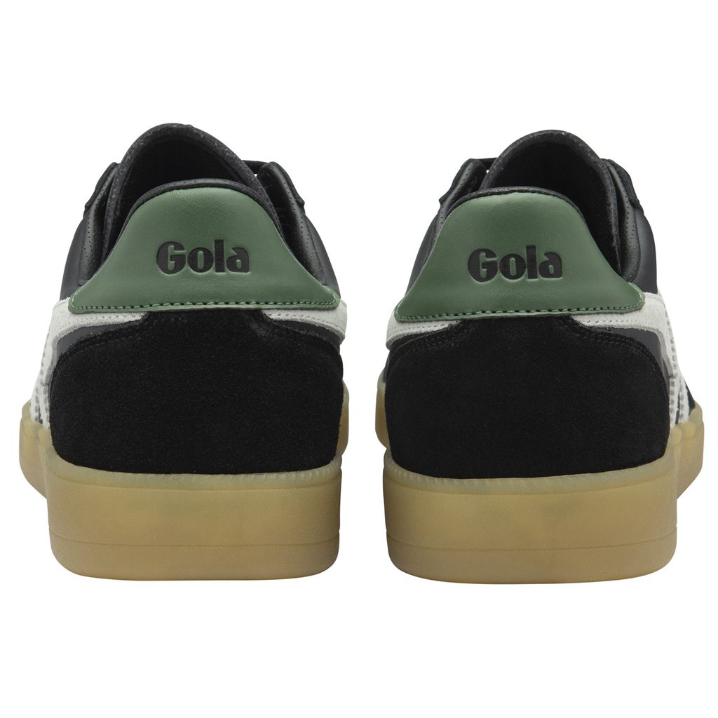 Gola Classics Viper Leather Sneakers Svarte Hvite Norge | YGQHVR-435