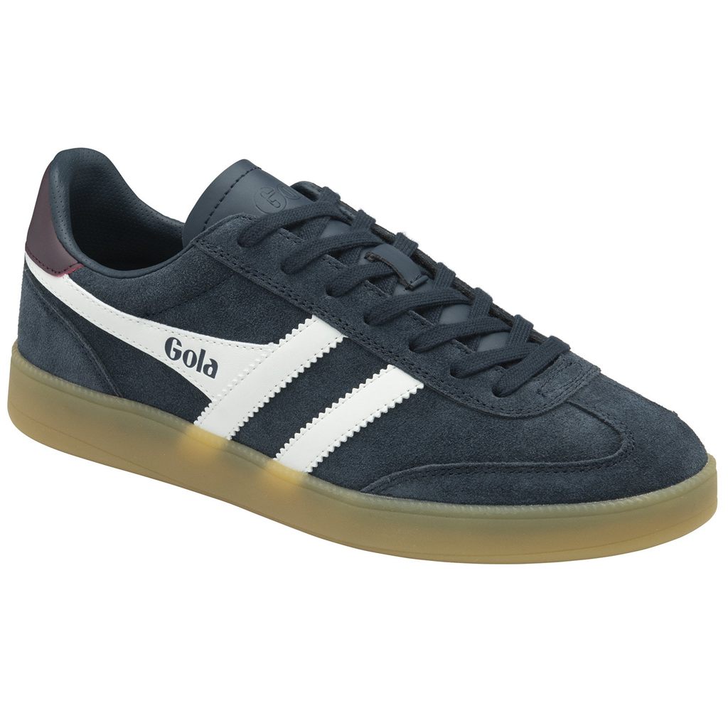 Gola Classics Viper Sneakers Marineblå Hvite Burgunder Norge | UHDORE-245