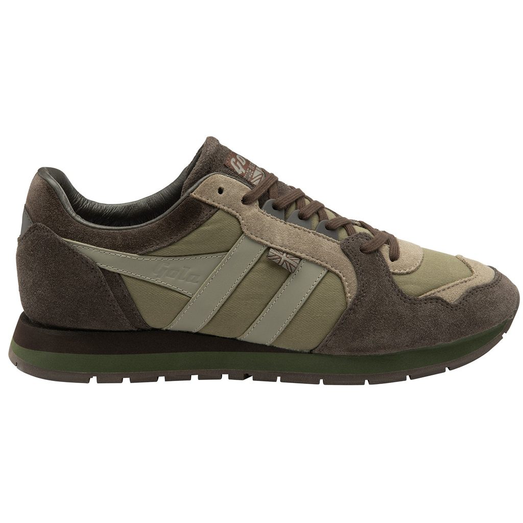 Gola Made in England - 1905 Ranger Engineered Garment Sneakers Brune Khaki Norge | GDNHXZ-085