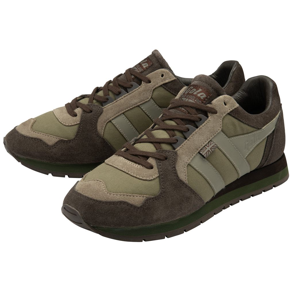 Gola Made in England - 1905 Ranger Engineered Garment Sneakers Brune Khaki Norge | GDNHXZ-085