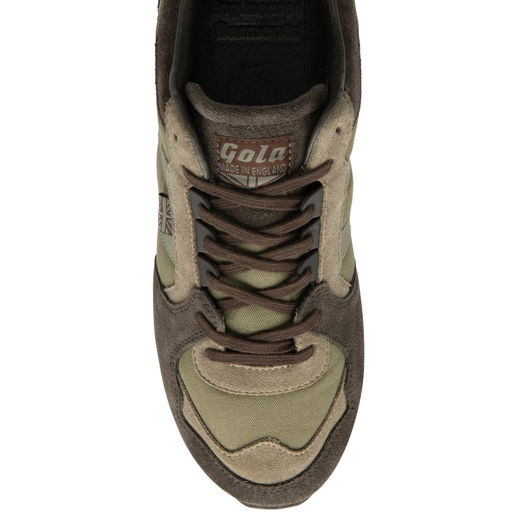 Gola Made in England - 1905 Ranger Engineered Garment Sneakers Brune Khaki Norge | GDNHXZ-085