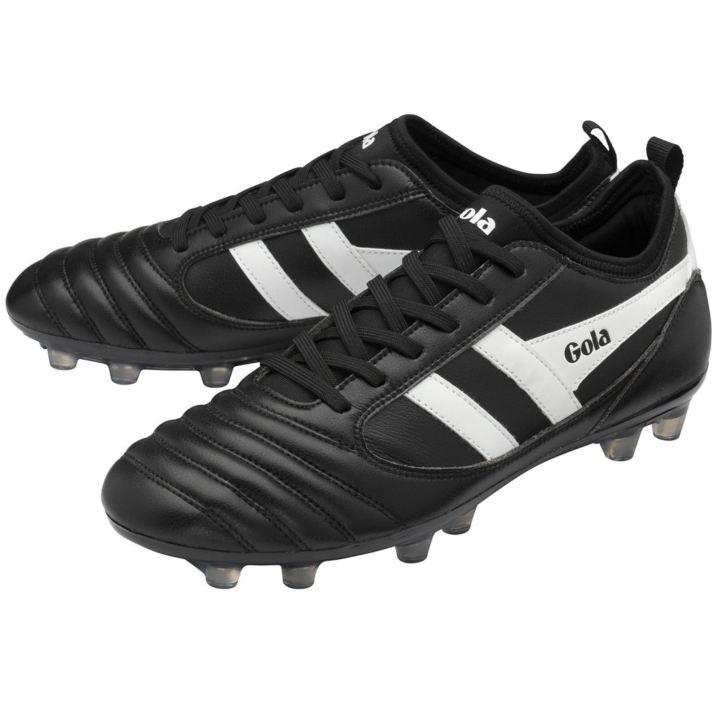 Gola Performance Adults Ceptor MLD Pro Football Boots Svarte Hvite Norge | BEFITP-817