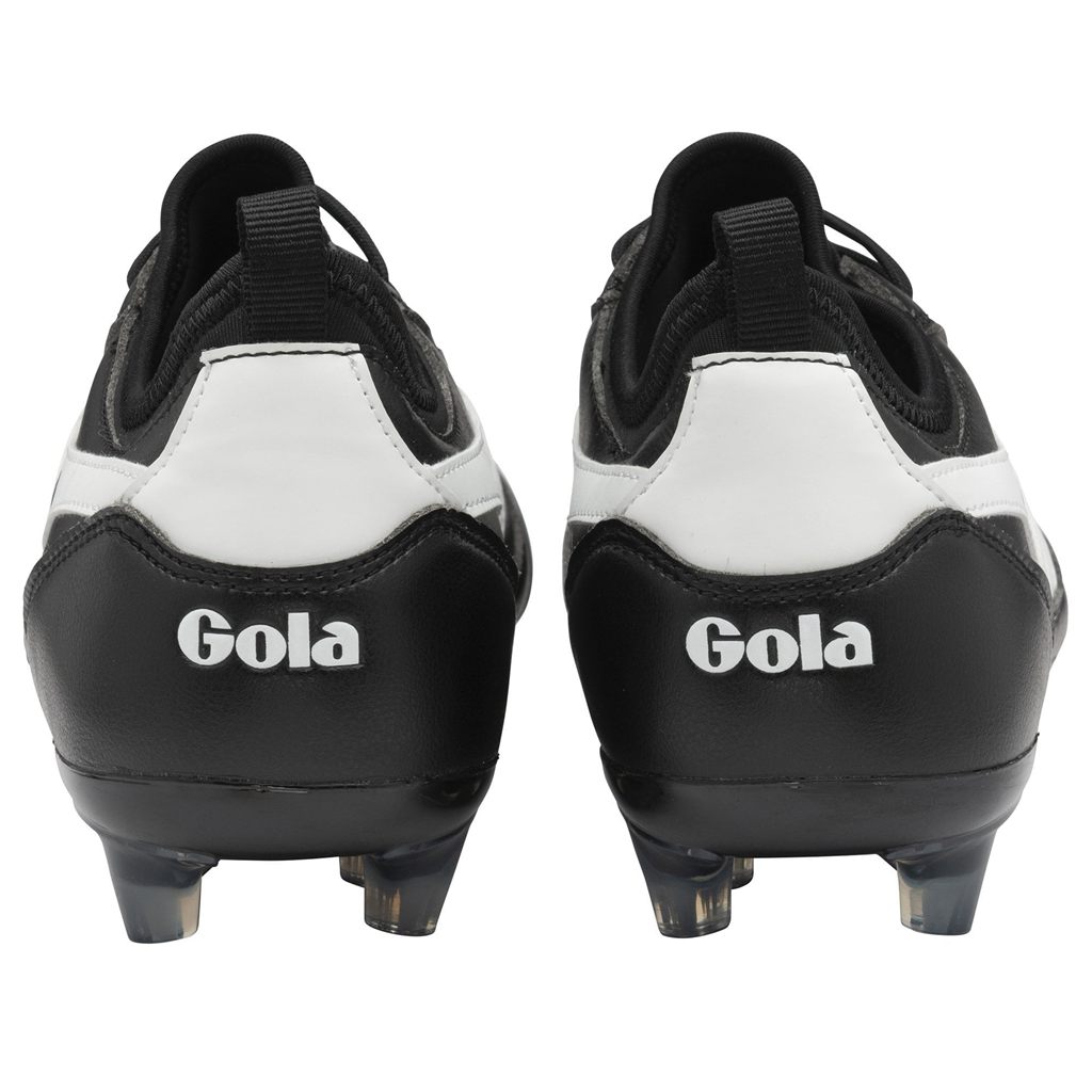 Gola Performance Adults Ceptor MLD Pro Football Boots Svarte Hvite Norge | BEFITP-817
