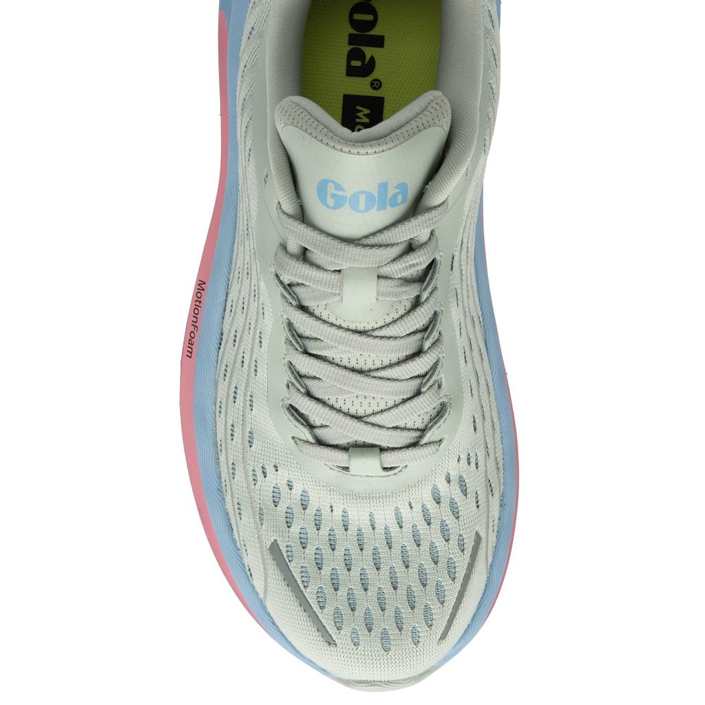 Gola Performance Alzir Speed Sneakers Lyse Grå Blå Rosa Norge | QTKBWI-127