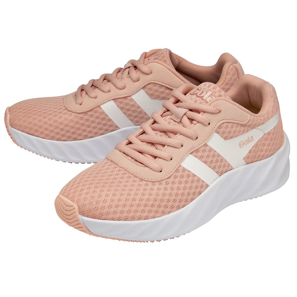 Gola Performance Draken Sneakers Rosa Hvite Norge | WRJGCB-501