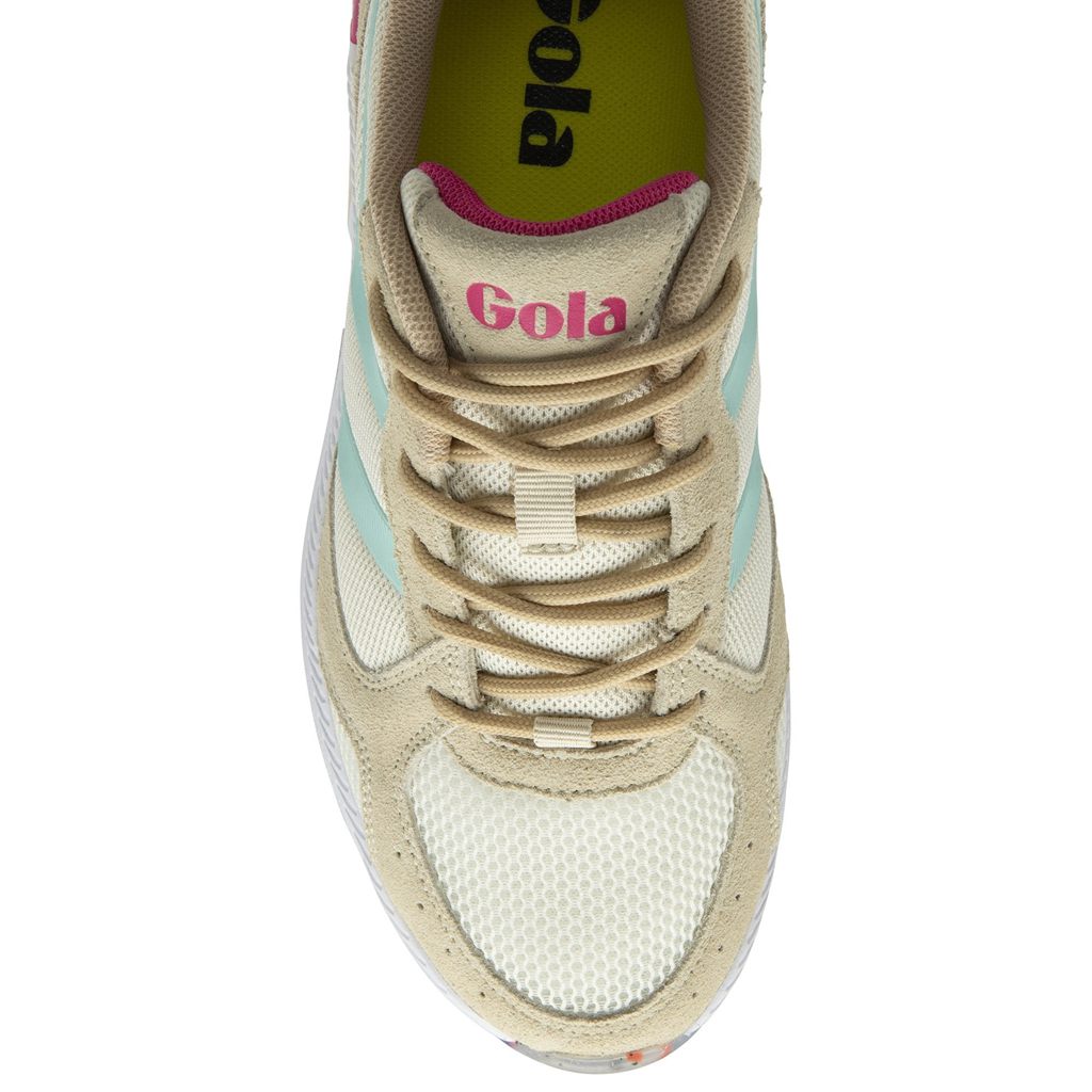 Gola Performance Navis Sneakers Hvite Blå Rosa Norge | LOHAEB-798