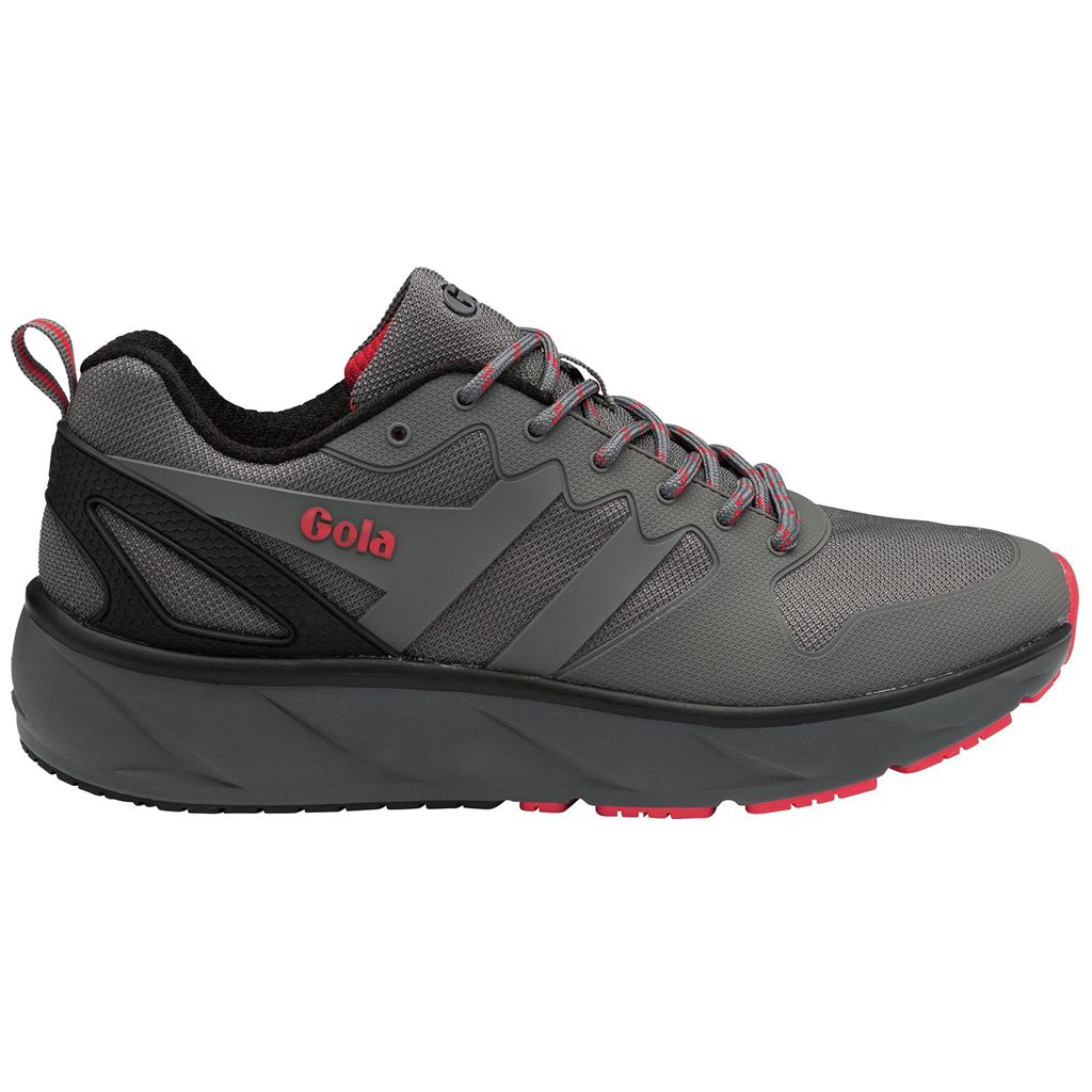 Gola Performance Thunder Sneakers Svarte Dyp Rød Norge | KEZULD-974