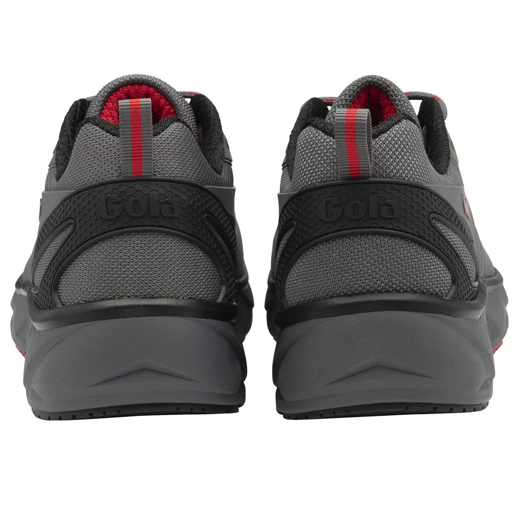 Gola Performance Thunder Sneakers Svarte Dyp Rød Norge | KEZULD-974