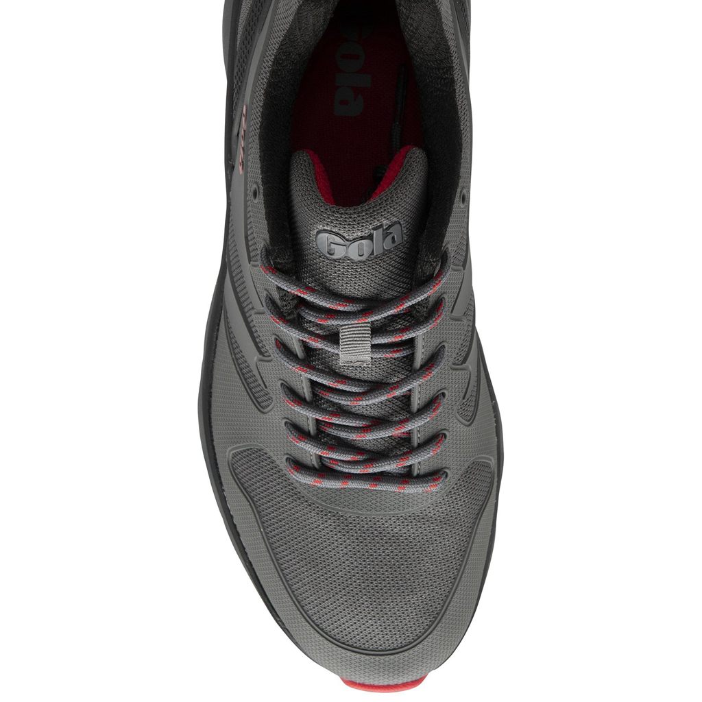 Gola Performance Thunder Sneakers Svarte Dyp Rød Norge | KEZULD-974