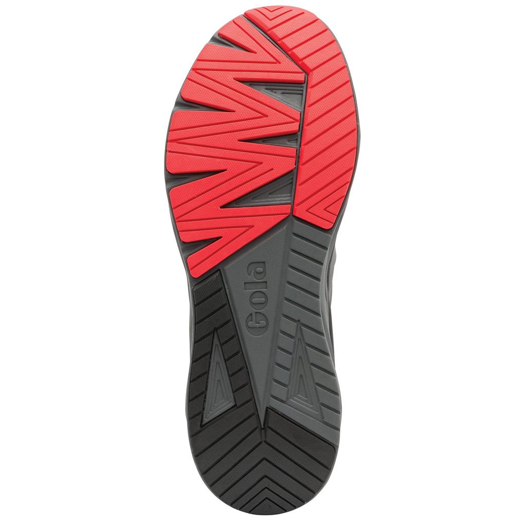 Gola Performance Thunder Sneakers Svarte Dyp Rød Norge | KEZULD-974