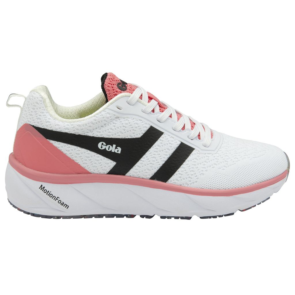 Gola Performance Typhoon RMD Sneakers Hvite Svarte Rosa Norge | GSEDMJ-024