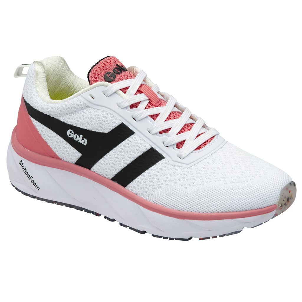 Gola Performance Typhoon RMD Sneakers Hvite Svarte Rosa Norge | GSEDMJ-024