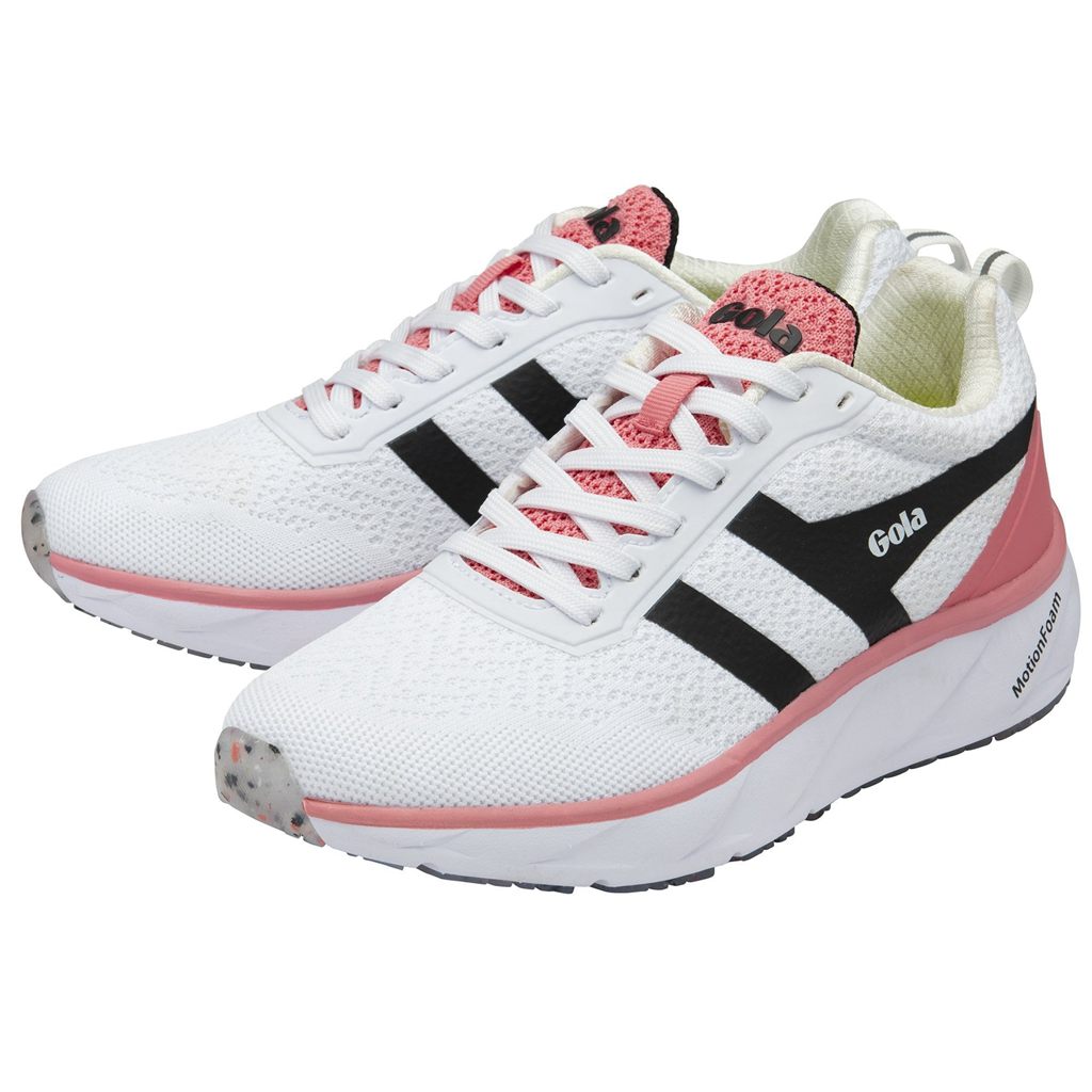Gola Performance Typhoon RMD Sneakers Hvite Svarte Rosa Norge | GSEDMJ-024