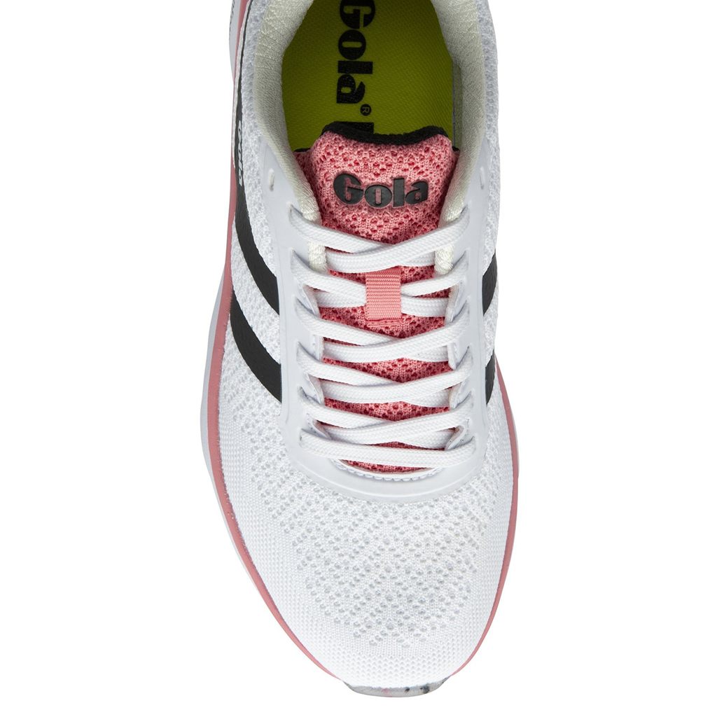 Gola Performance Typhoon RMD Sneakers Hvite Svarte Rosa Norge | GSEDMJ-024