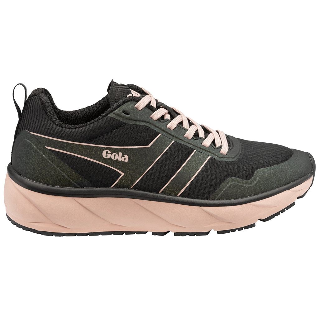 Gola Performance Typhoon Sneakers Svarte Rosa Norge | JYACBQ-049