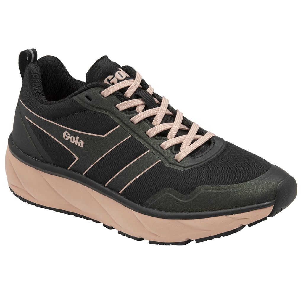 Gola Performance Typhoon Sneakers Svarte Rosa Norge | JYACBQ-049
