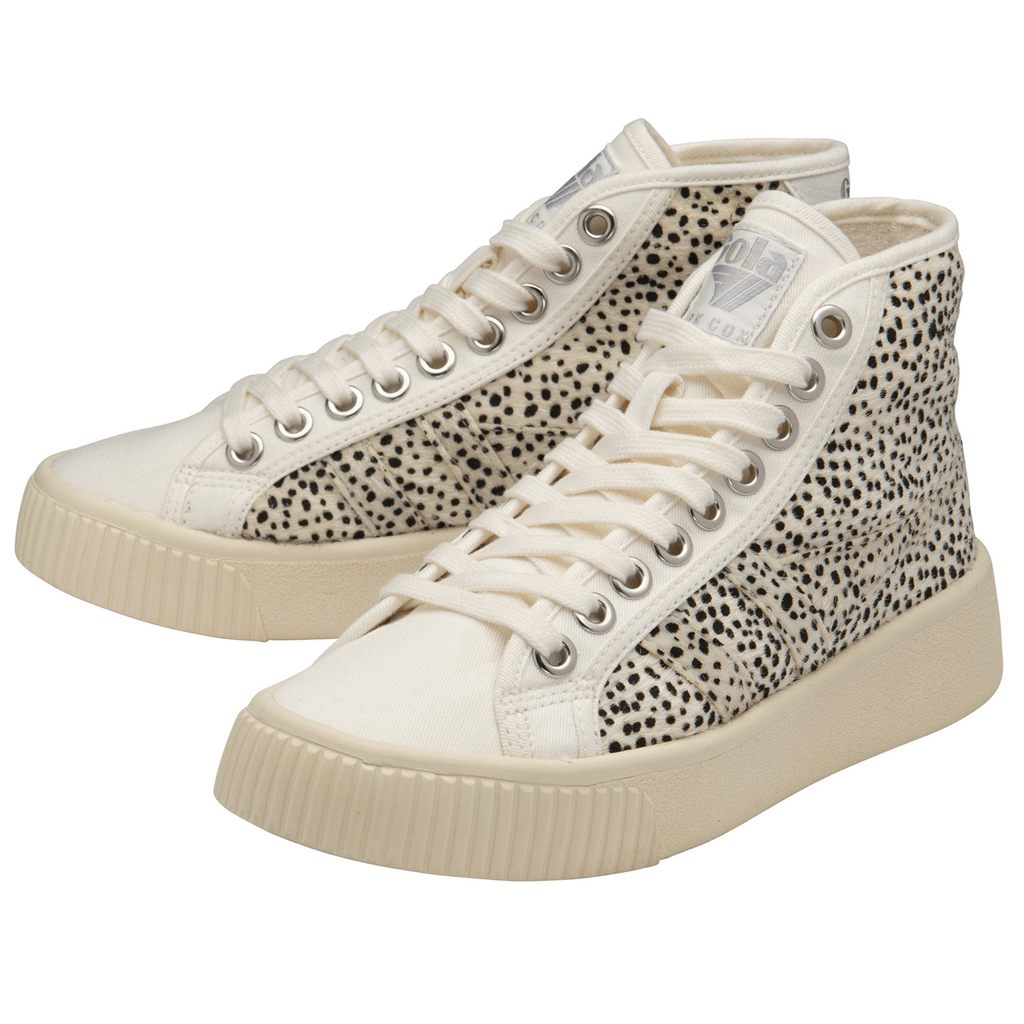 Gola Vegan Classics Baseline High Safari Sneakers Hvite Norge | MJEZPD-203