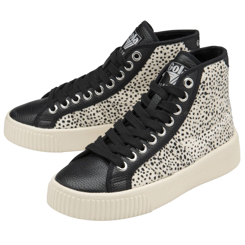 Gola Vegan Classics Baseline High Safari Pure Shoes Svarte Norge | HUENYC-506