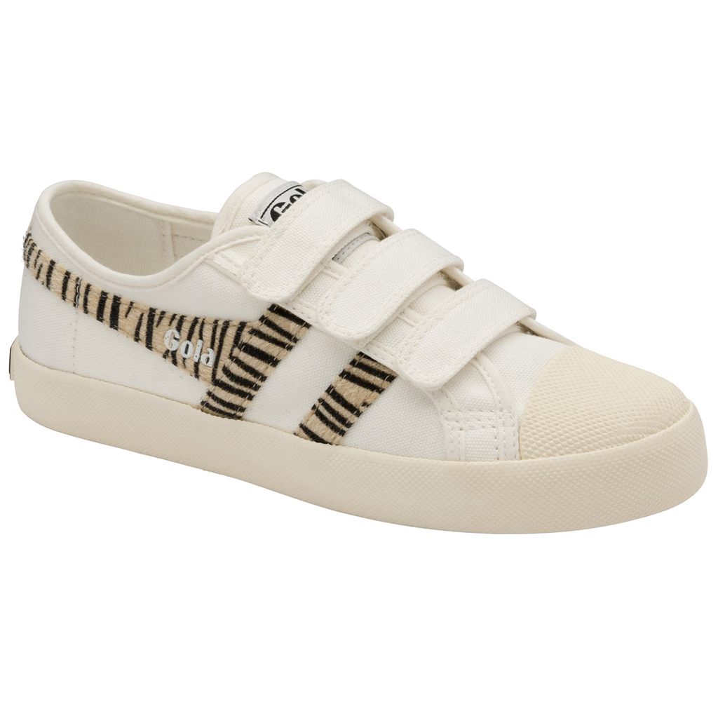 Gola Vegan Classics Coaster Safari Strap Sneakers Hvite Norge | SWTXUI-150
