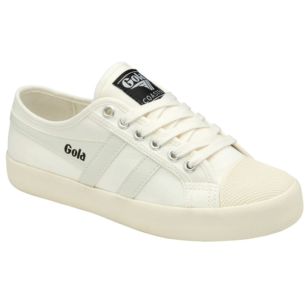Gola Vegan Classics Coaster Shoes Hvite Hvite Norge | XYSZNJ-342