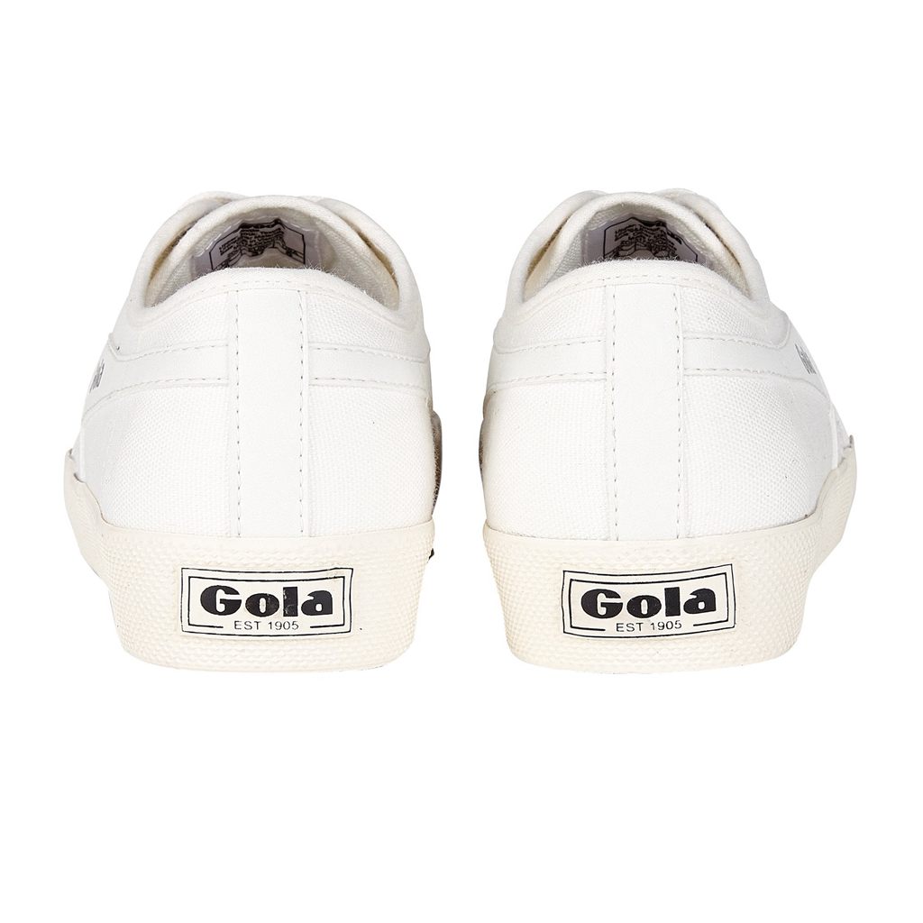 Gola Vegan Classics Coaster Shoes Hvite Hvite Norge | XYSZNJ-342