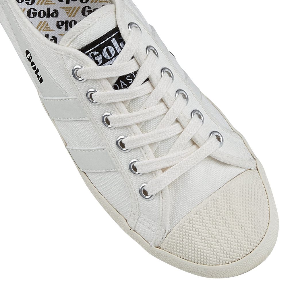 Gola Vegan Classics Coaster Shoes Hvite Hvite Norge | XYSZNJ-342