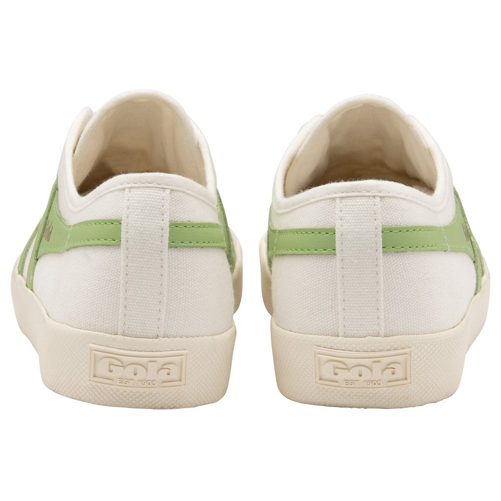 Gola Vegan Classics Coaster Shoes Hvite Grønn Norge | XSGVYM-924
